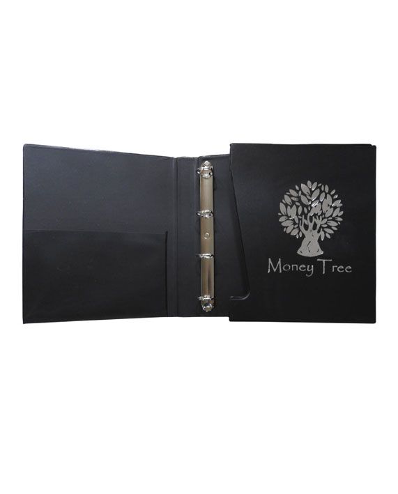 DUST COVER WITH RING BINDER
