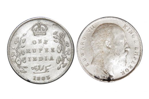 British India, Victoria Empress , Rupee, Silver, Mint - Bombay, 1901
