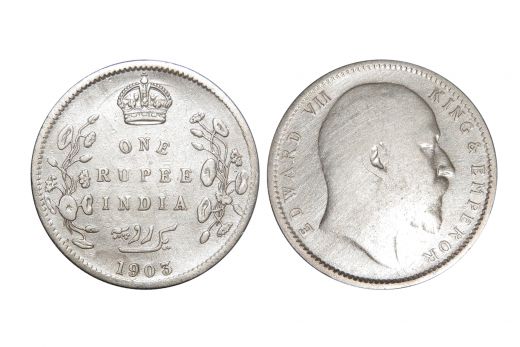 British India, Victoria Empress , Rupee, Silver, Mint - Bombay, 1901