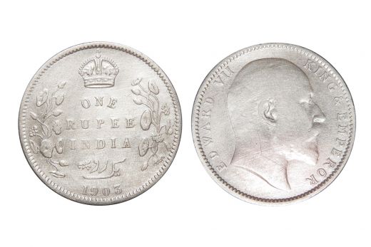 British India, Victoria Empress , Rupee, Silver, Mint - Bombay, 1901