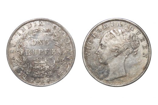 East India Company, Victoria Queen (C.L), Rupee, Silver, 1840