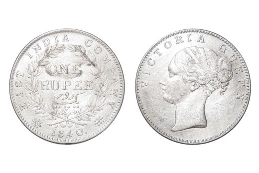 East India Company, Victoria Queen (C.L), Rupee, Silver, 1840