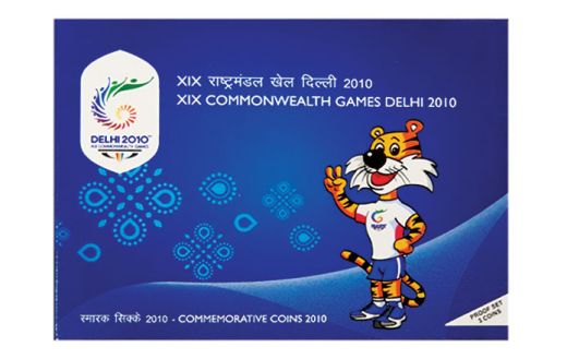 2010 - XIX COMMONWEALTH GAMES 2010 DELHI PROOF SET