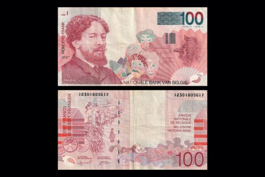 Belgium, 100 Francs