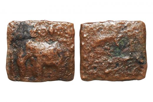 Satavahanas, Copper Unit, ICEN BC, Nasik Type, 2grms