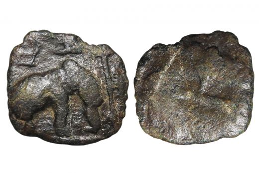 Satavahanas, Copper Unit, ICEN BC, Nasik Type, 2grms