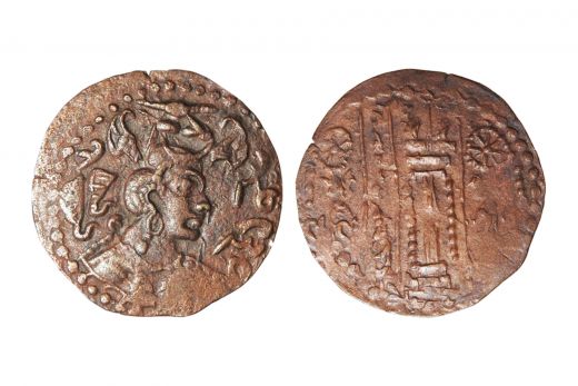 Hephthalite / White Huns, Napki Malik (475–576 AD), Billon Drachm, Mint: Kabul, Göbl 2050