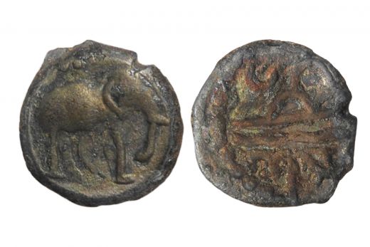 Hephthalite / White Huns, Napki Malik (475–576 AD), Billon Drachm, Mint: Kabul, Göbl 2050