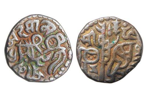 Hephthalite / White Huns, Napki Malik (475–576 AD), Billon Drachm, Mint: Kabul, Göbl 2050