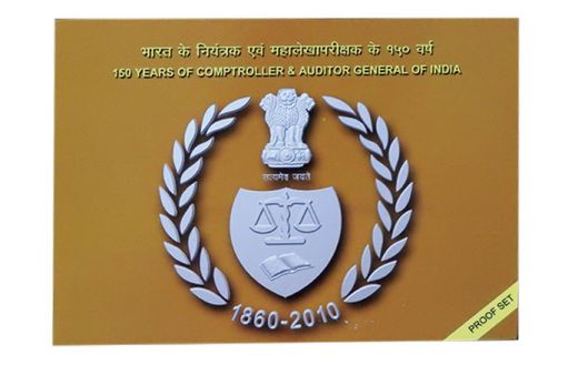 2011 - COMPTROLLER & AUDITOR GENERAL OF INDIA 1860 - 2010 PROOF SET