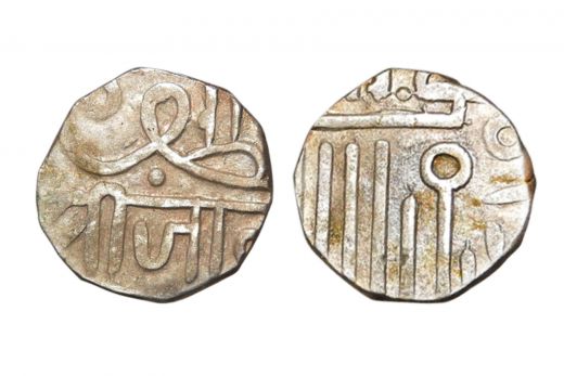 Nawanagar state, INO Muzaffar II, ½ kori,AH 978 