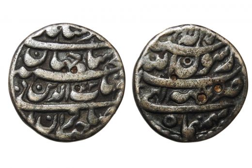 Mughal empire, shah jahan, Rupee, , Silver, AH 1043/ RY6