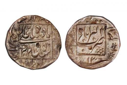 Mughal empire, Aurangzeb, Rupee,ah 1081 / ry 13