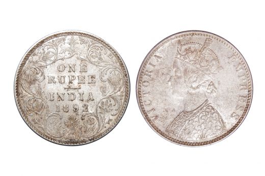 British India, Victoria Empress , Rupee, Silver, Mint - Bombay, 1901