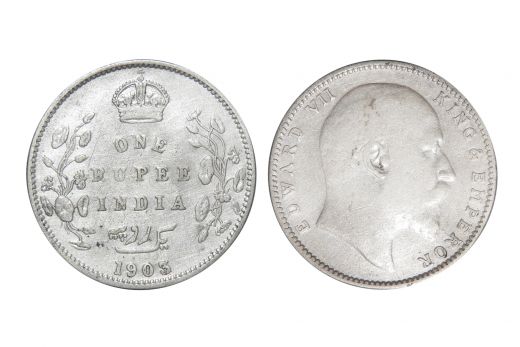 British India, Victoria Empress , Rupee, Silver, Mint - Bombay, 1901