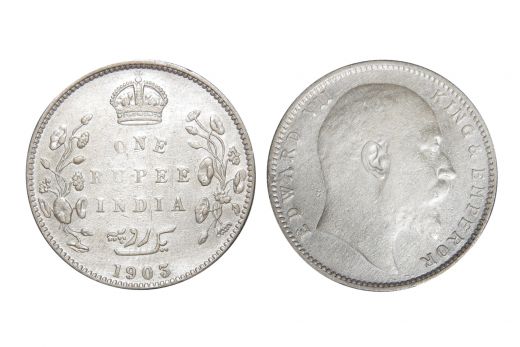 British India, Victoria Empress , Rupee, Silver, Mint - Bombay, 1901